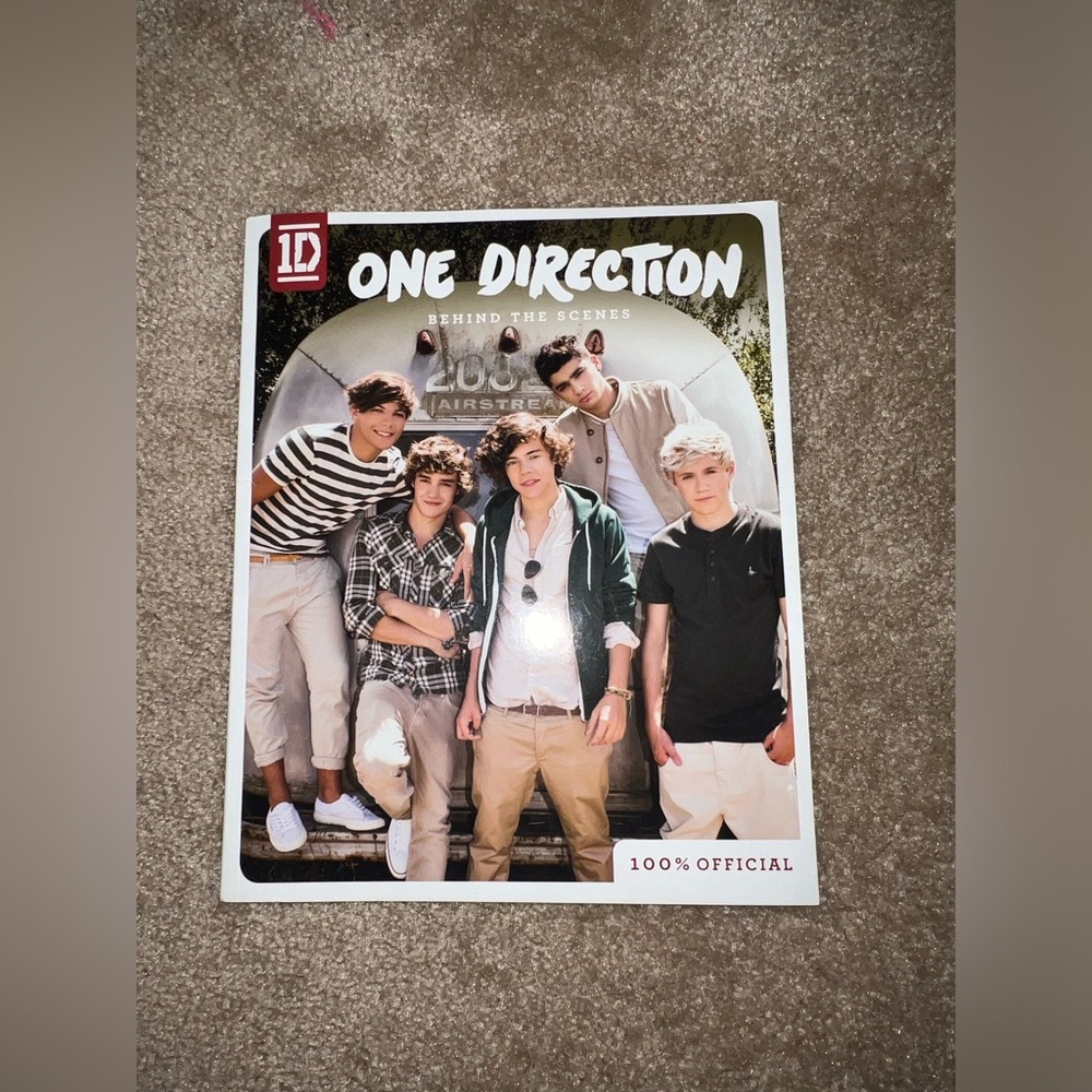 one direction poster tour book